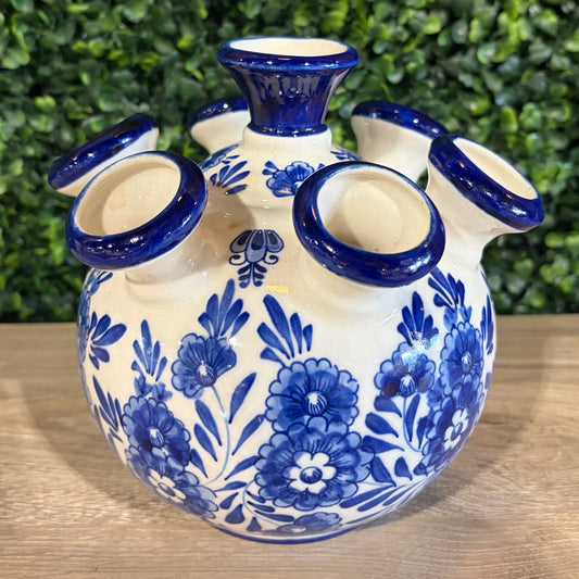 VTG Delf Ceramic Tulip Vase