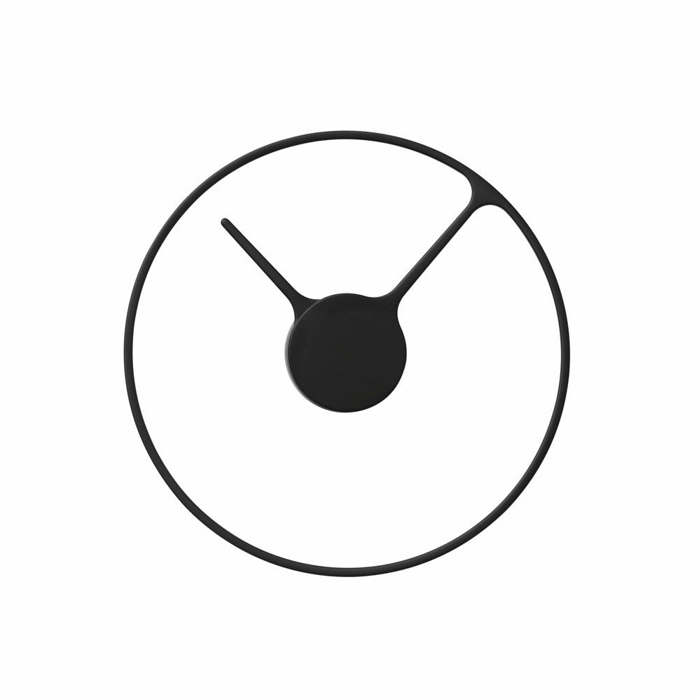 Stelton Time Wall Clock, 11.8"Dia x 1.5"D
