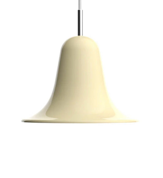 Pantop Pendant light, cream, 9" DIA  x 8.7" H