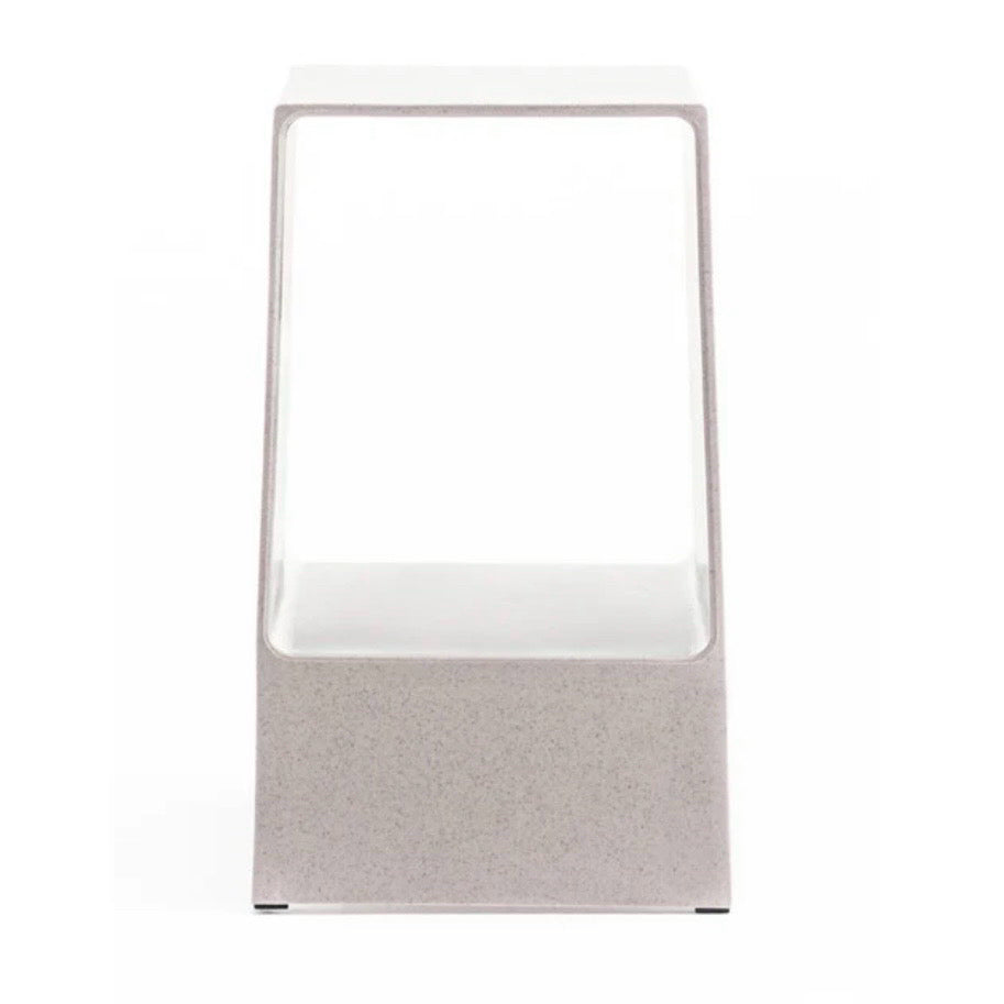 Tomo Side Table, Eco Light Brown, 11"W x 16"D x 18"H