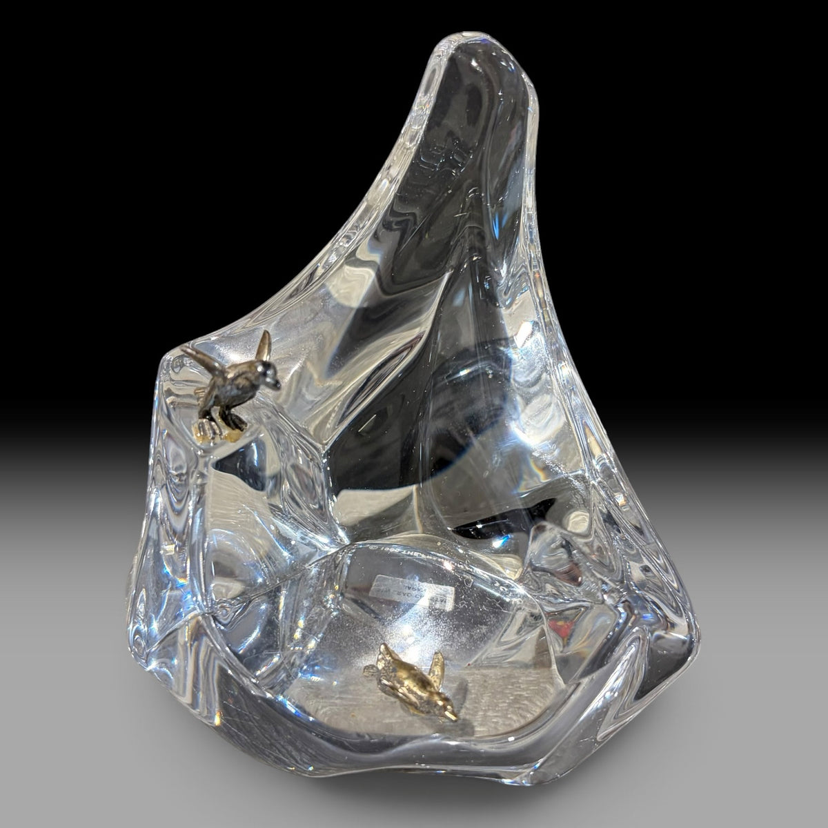 VTG Franklin Mint Crystal Iceberg Sculptures (Set of 3) by James Carpenter