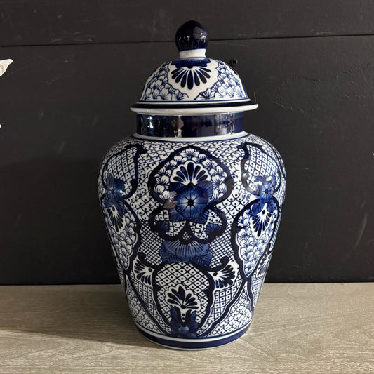 Blue & White Ginger Jar