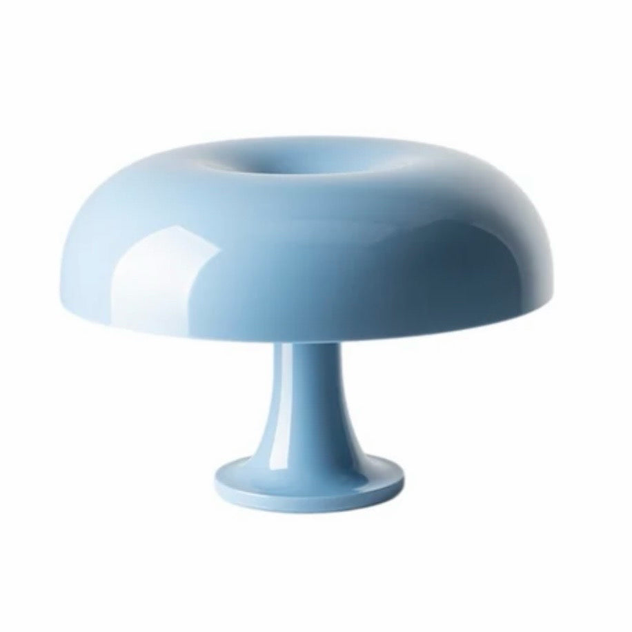 Nessino Table Lamp - Light Blue, 12.6"Dia x 8.8"H