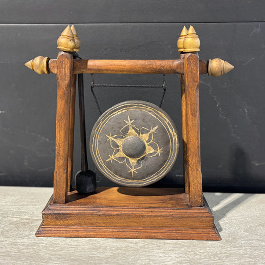 Meditation Gong 12" W x 4.75" D x 13" H