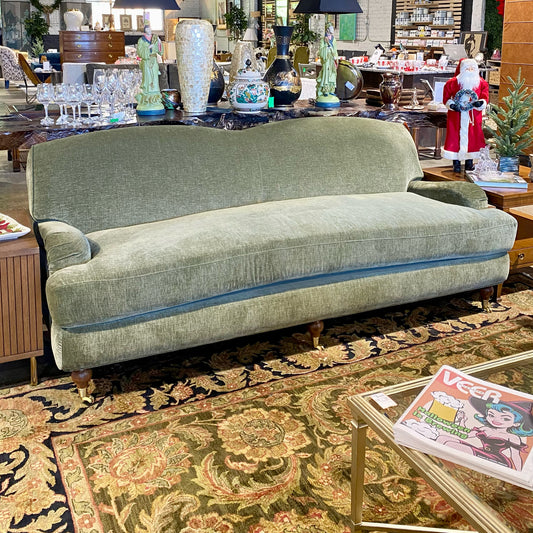 Rose Sofa, loden,83" W x 39" D x 33" H