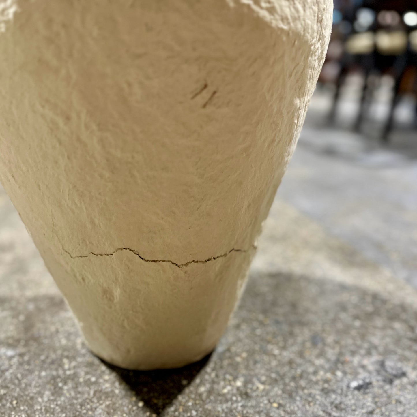 AS-IS Amber Lewis x Four Hands Olivos Paper Mache Vase