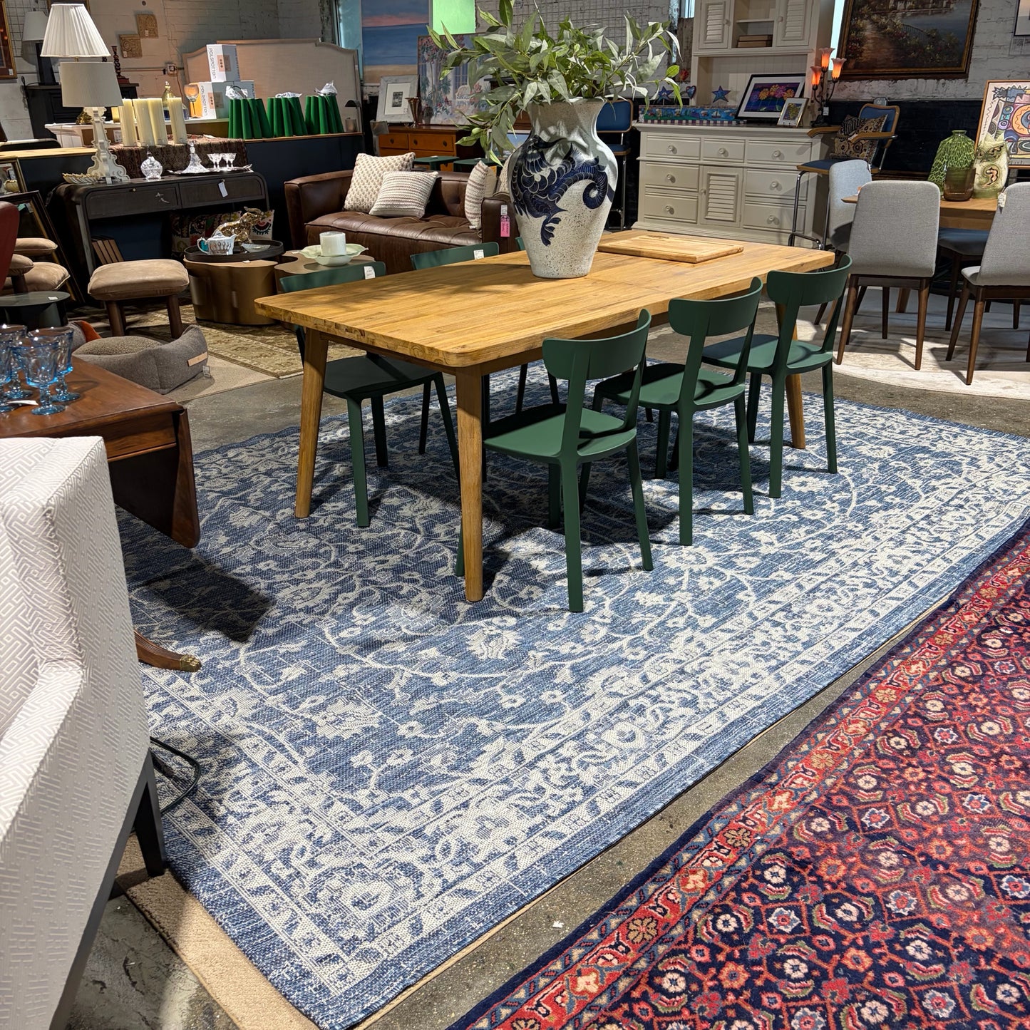 Palazzo Vine/ Border Indoor/Outdoor Rug, 9' x 12'