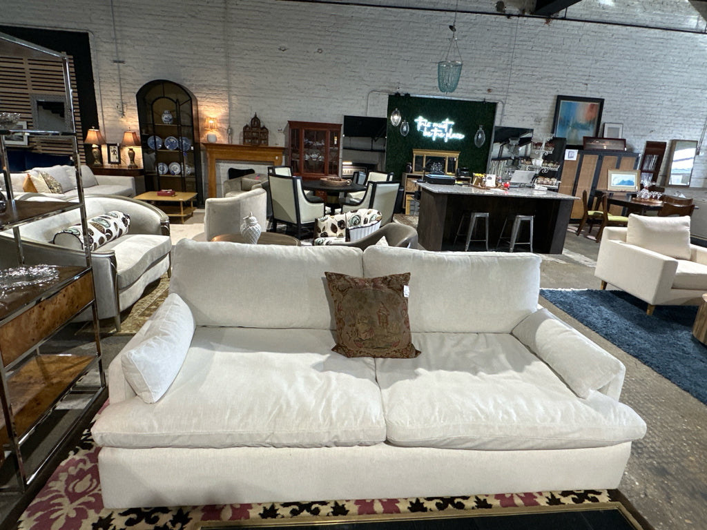 Hayes 2-Seat Sofa, ivory, 88.5" W x 41.75" D x 35.75" H