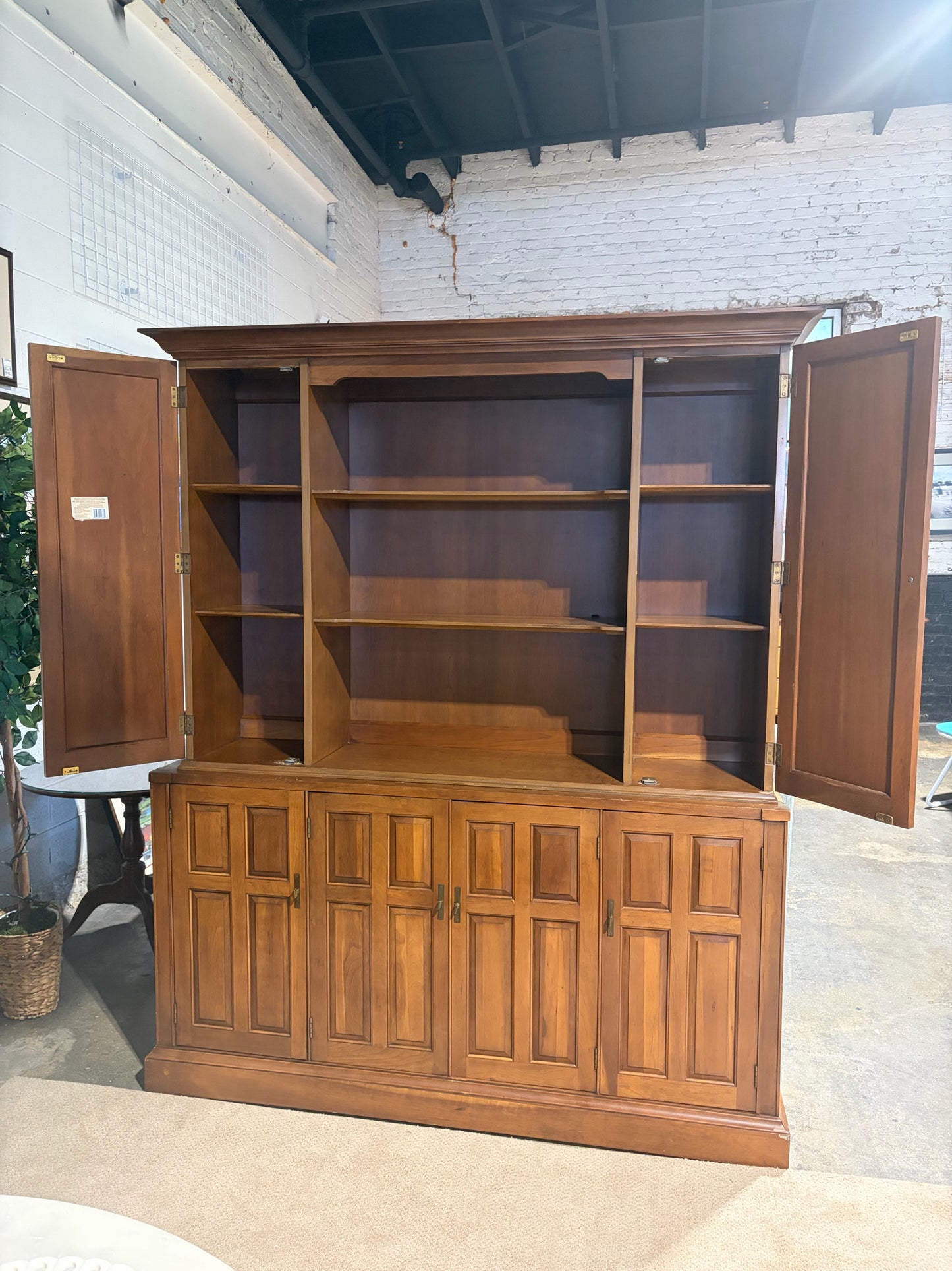 VTG Brandt Sideboard & Hutch 62"W x 76"H x 19"D
