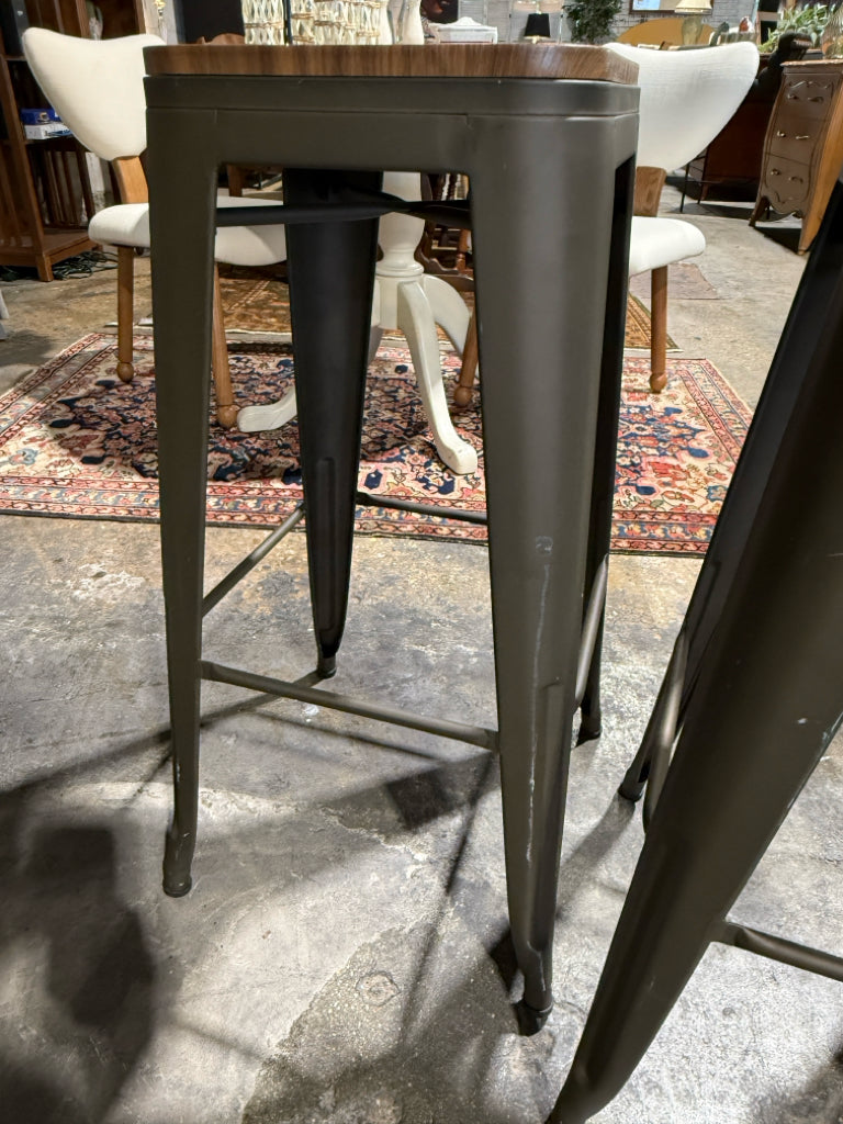 SET of 4 counter stools, 16"W x 16"D x 30"H