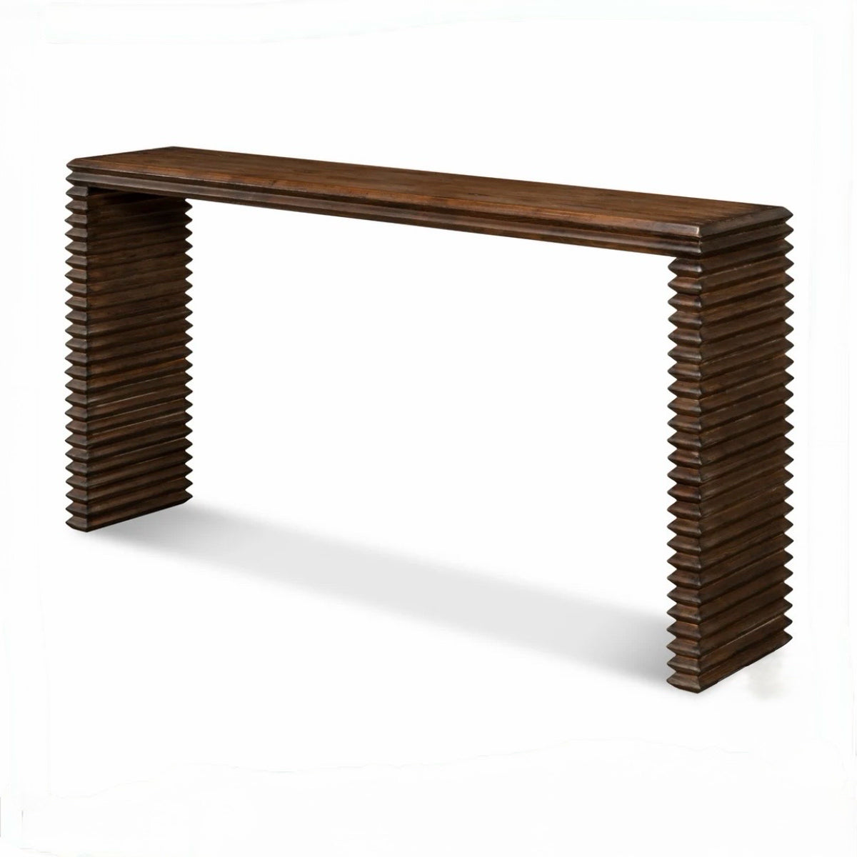 Stacked Console Table, AS IS, 63"W x 13"D x 32"H