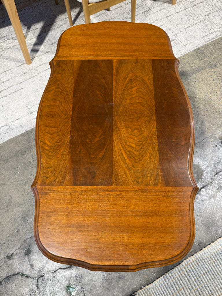 Antique (c.1900)  library/console table, walnut, 36"W x 20"D x 30"H
