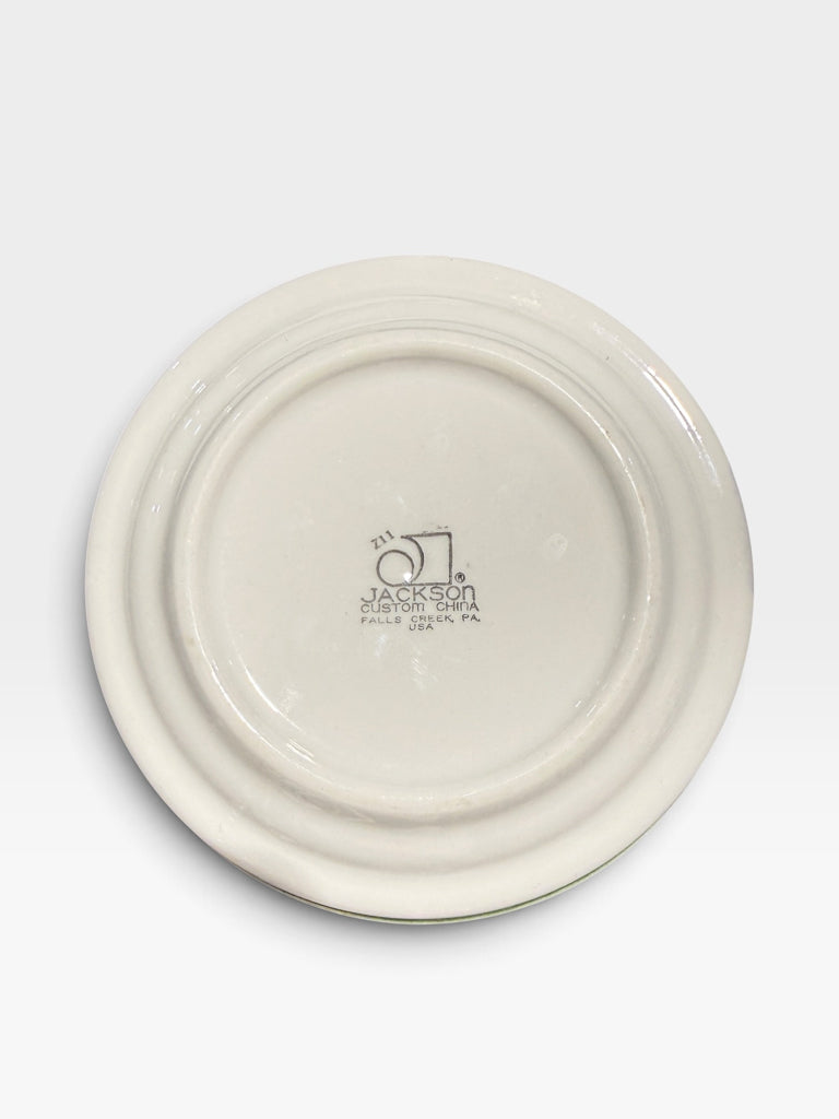 SET of 6 Jackson China dessert plates, 6"dia