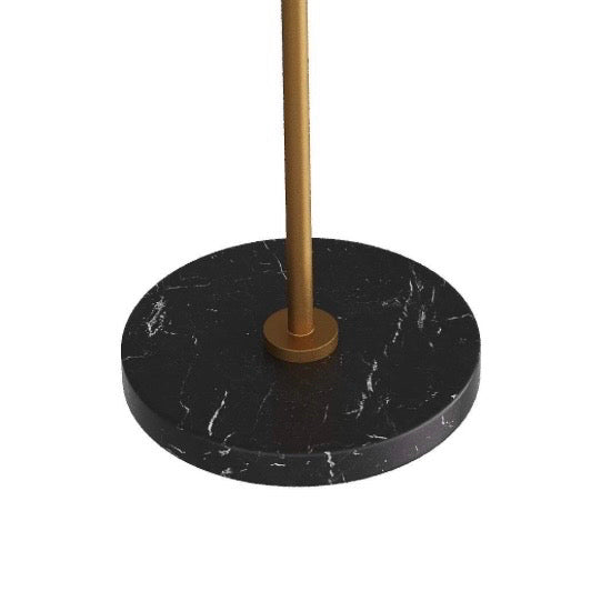 Alaric Floor Lamp, Brushed Gold, 32.5"W x 69.5"D x 10"H