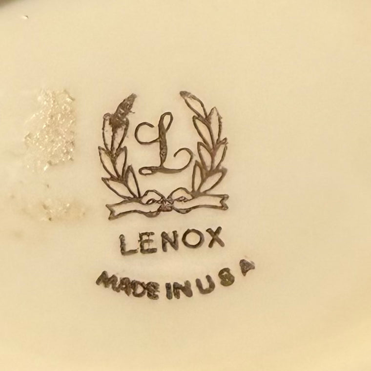 Lenox  Sans Souci Small Oval Basket, 6"W x 4.25"D x 5"H
