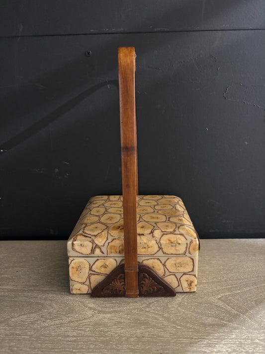 VTG Maitland-Smith Box/Purse 6" L x 6" W x 11" H