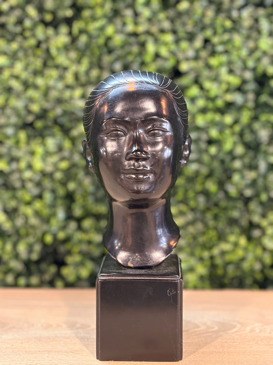 Nguyen Thanh Le "Head of a Young Woman" 10"H x 5"D x 4"W
