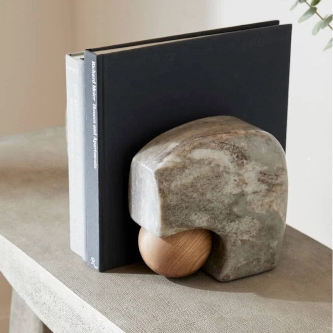 Melt Bookend (Set of 2), Arteriors, 8"W x 4.5"D x 8"H