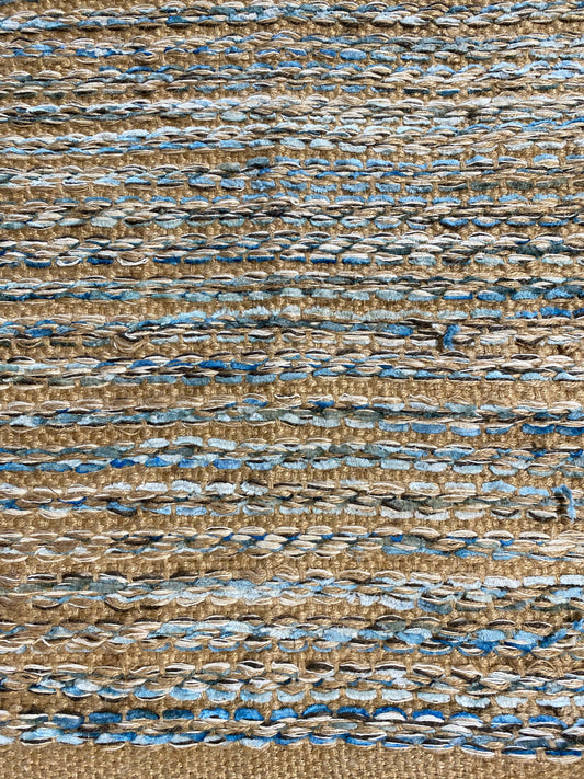 Jute/Cotton Rug, 3'W x 5'L