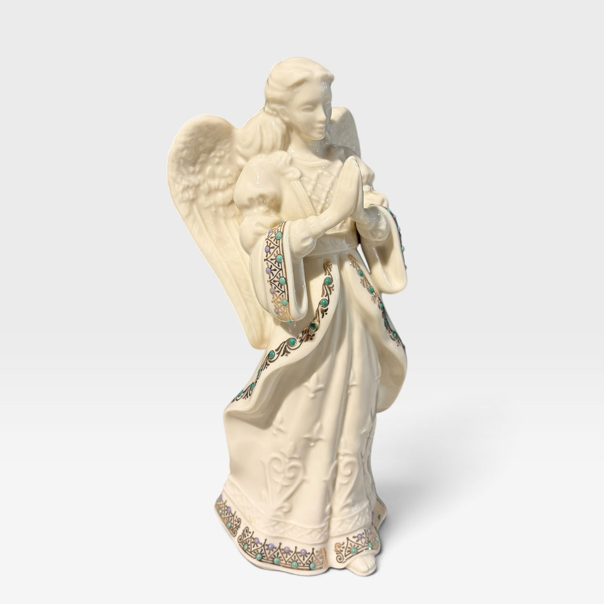 VTG Lenox "Angel of Love", 4"W x 4"D x 9.5"H