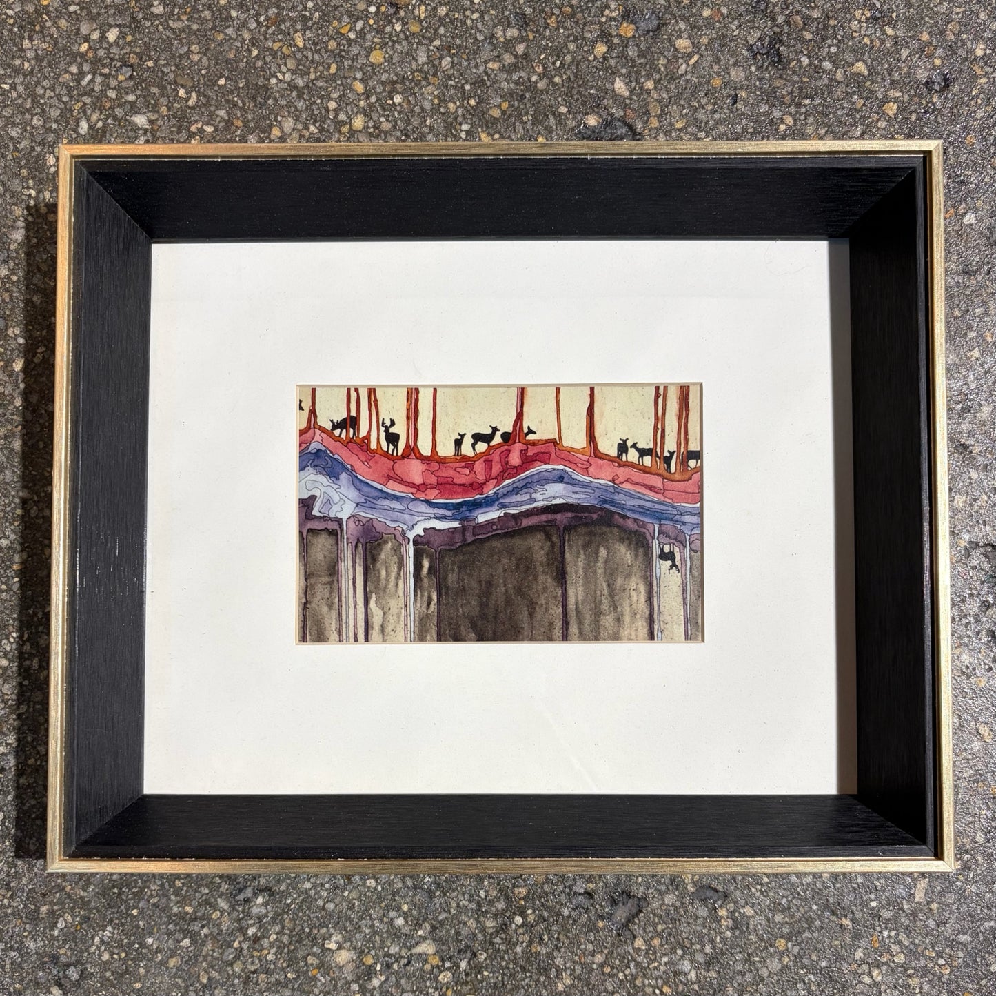 "Into the Woods" Print, 8"H x 10"W x 1.75"D