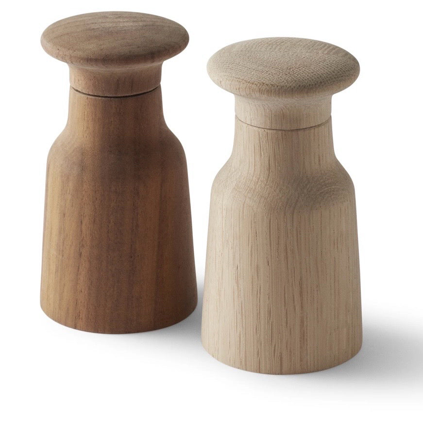 Hammer Grinder, Teak, 2.6"Dia x 4.7"H