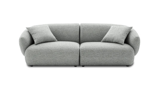 Auburn Sofa, Performance Basalt, 91"W x 36"D x 30"H