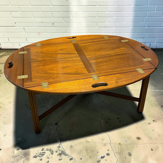 VTG "Ethan Allen" Butler's Cocktail Table, 45"W x 34"D x 16.5"H