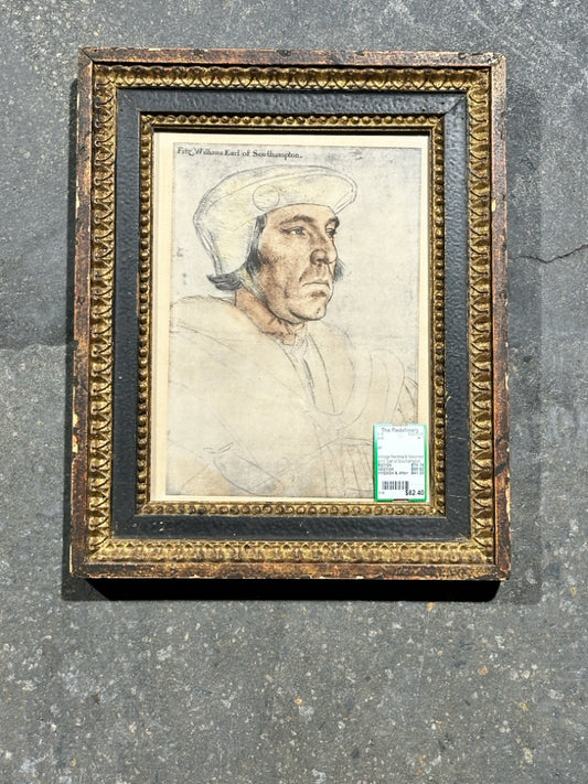 Vintage Reinthal & Newman print, Earl of Southampton, 13"x16"