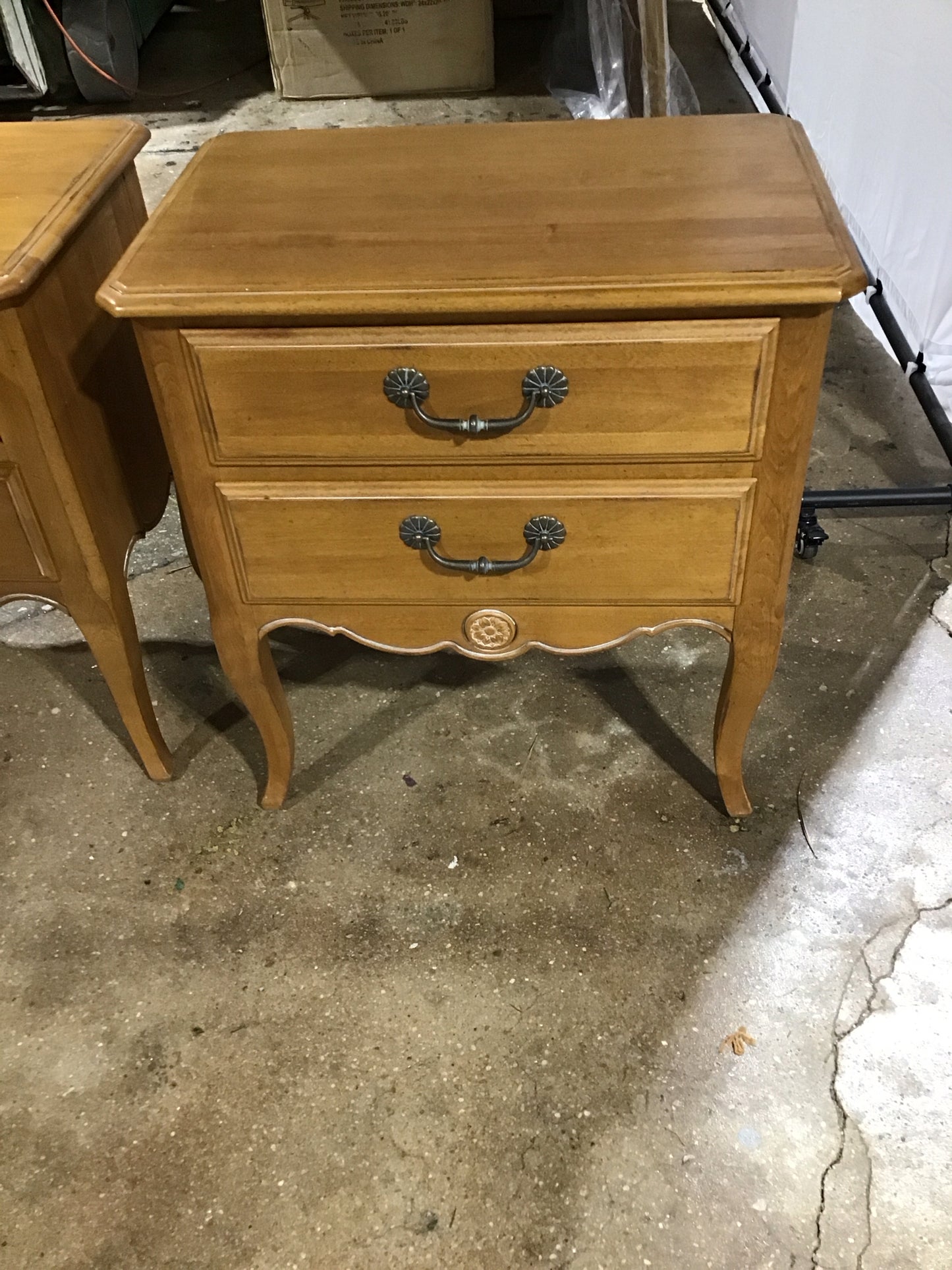 Ethan Allen French Country Nightstand 24"W x 16"D x 25.5" H