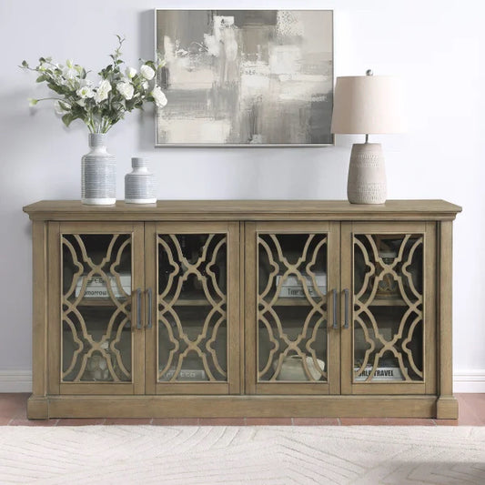 NEW Huntington Accent Console, Foremost Home, Brown, 70" L x 19" W x 34" H
