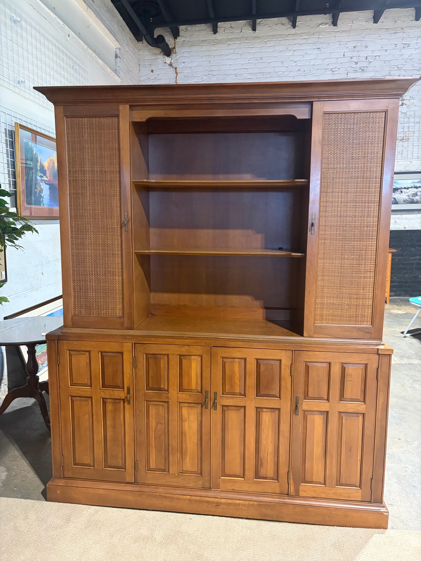 VTG Brandt Sideboard & Hutch 62"W x 76"H x 19"D
